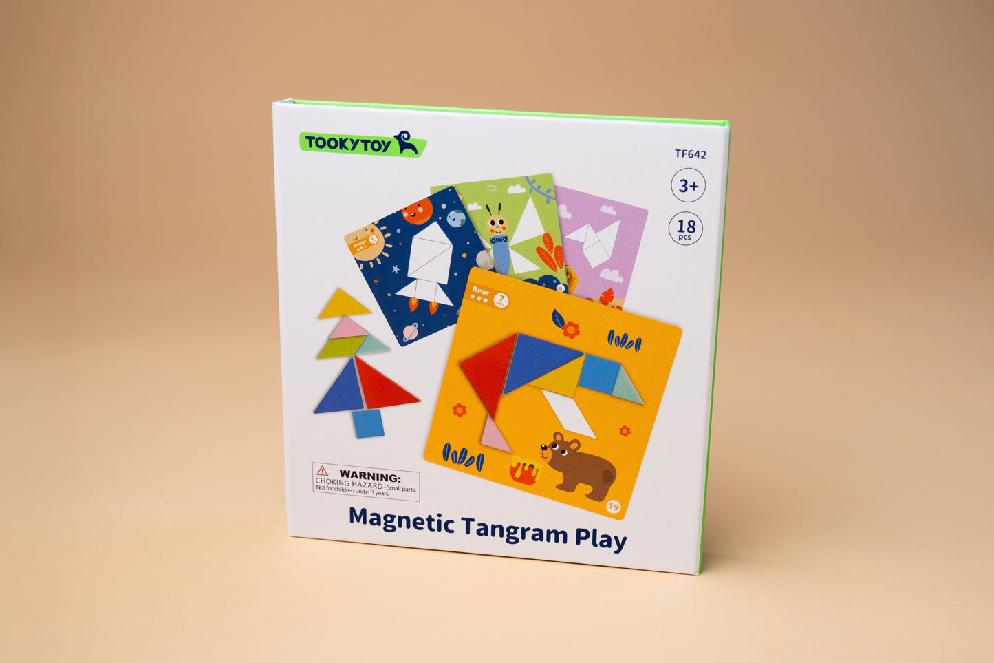Lavinamasis magnetinis rinkinys „Magnetic Tangram Play“