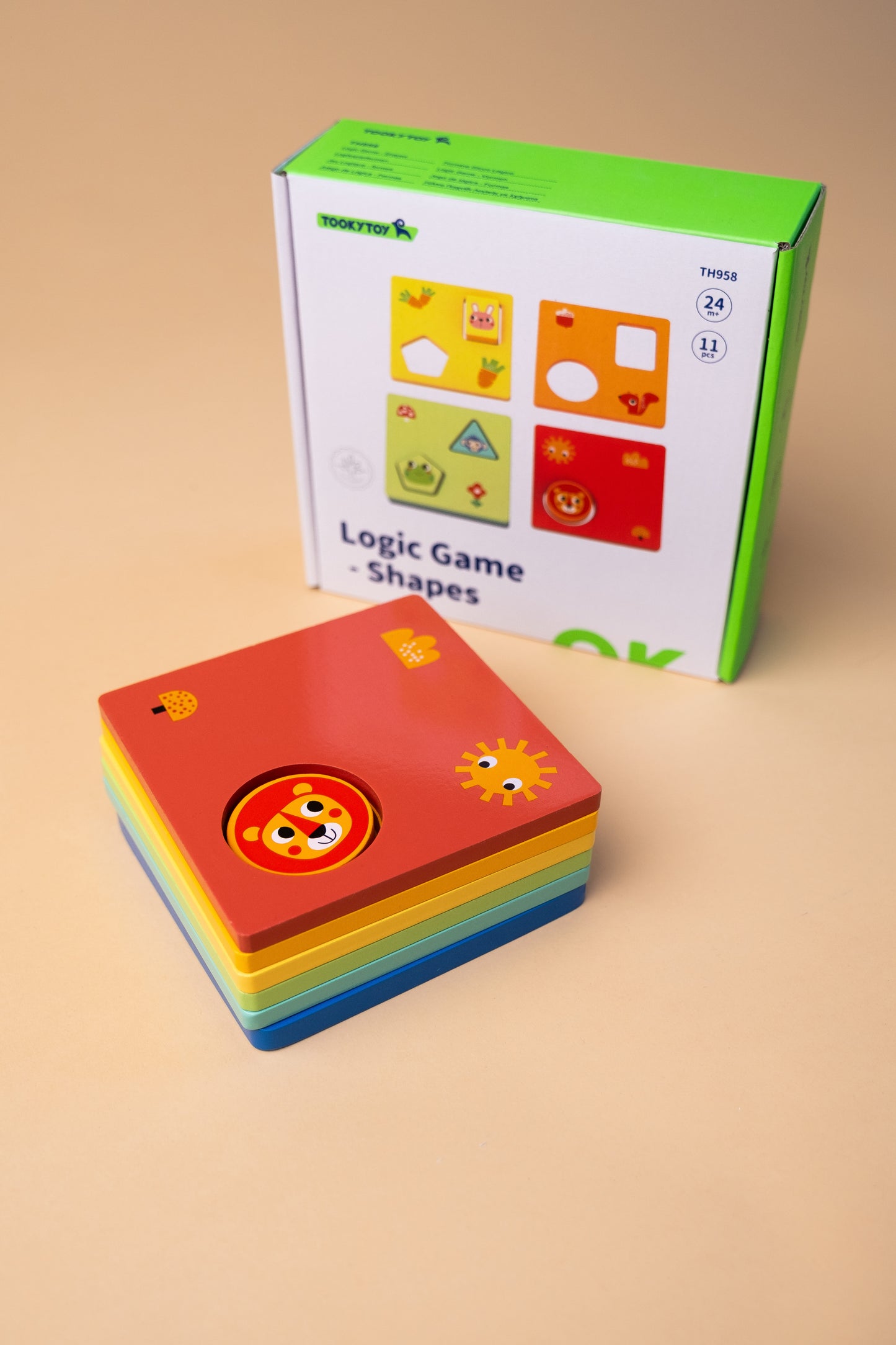 Loginis žaidimas „Shapes“