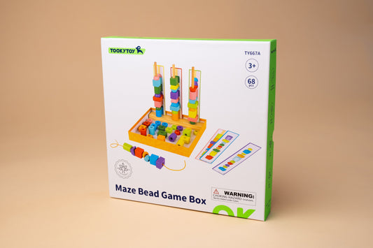 Edukacinis žaidimas „Maze Bead Game box“