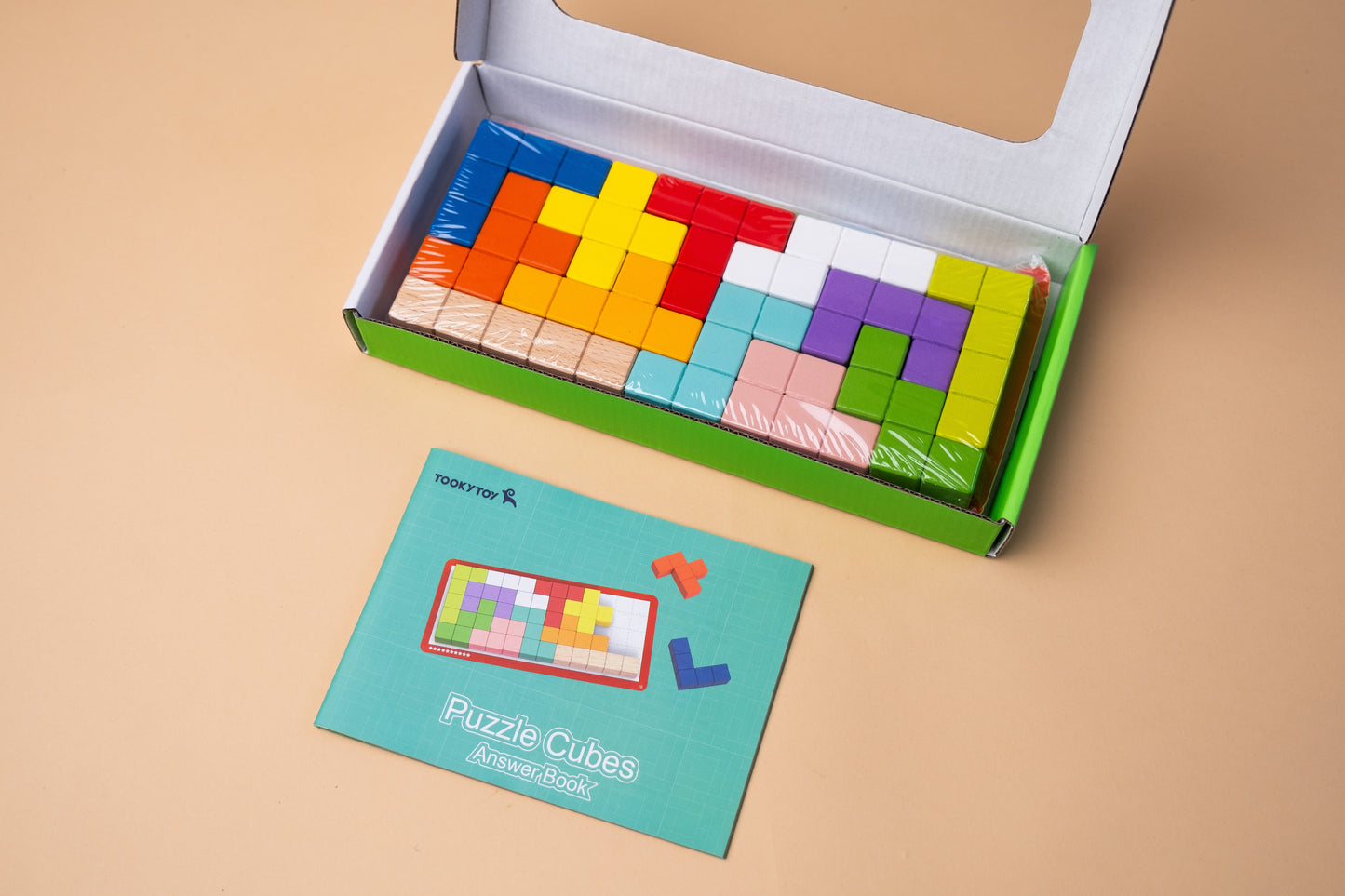 Medinis dėlionių žaidimas „Puzzle Cubes“