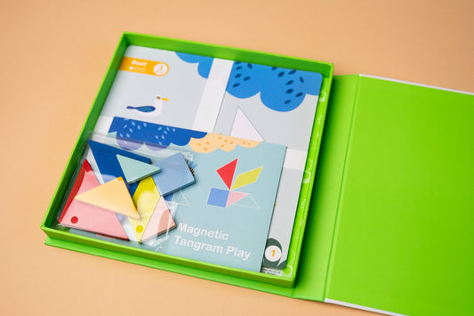 Lavinamasis magnetinis rinkinys „Magnetic Tangram Play“