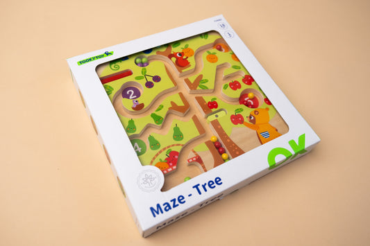 Lavinamasis magnetinis labirintas „Maze - tree“