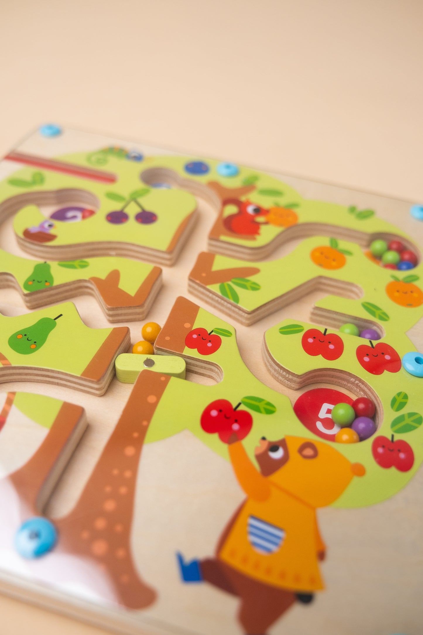 Lavinamasis magnetinis labirintas „Maze - tree“