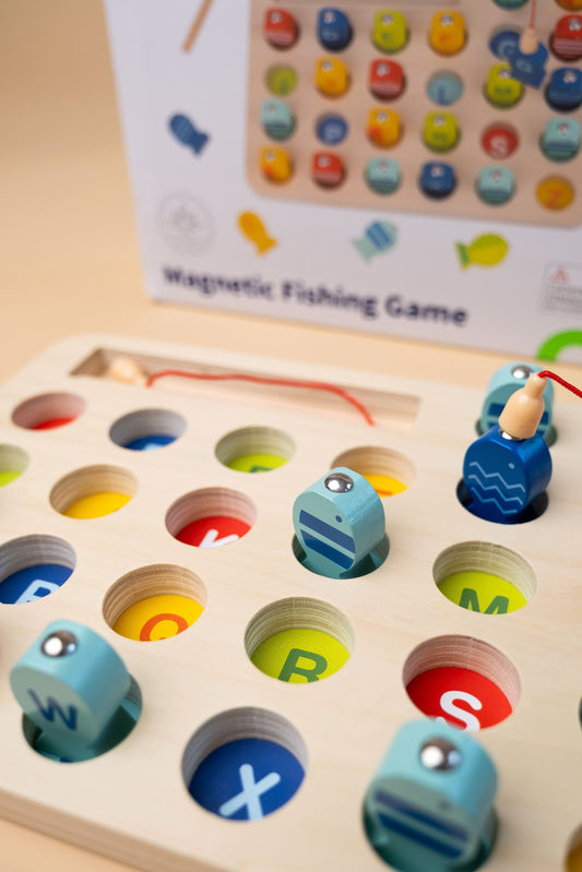 Magnetinis raidžių žvejojimo žaidimas „Magnetic Fishing game“