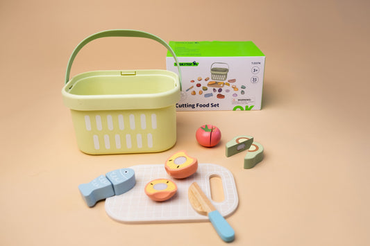 Medinis maisto pjaustymo rinkinys