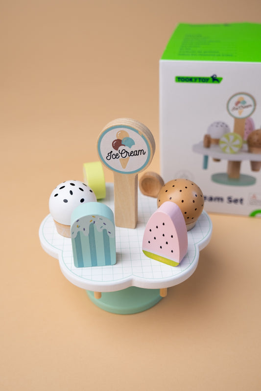 Kūrybinis žaislų rinkinys „Ice Cream set“