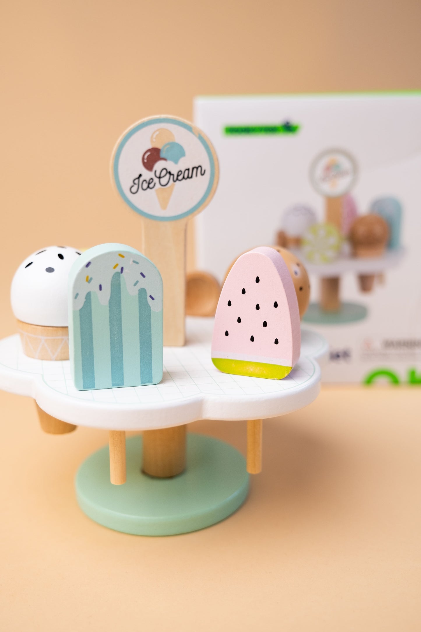 Kūrybinis žaislų rinkinys „Ice Cream set“