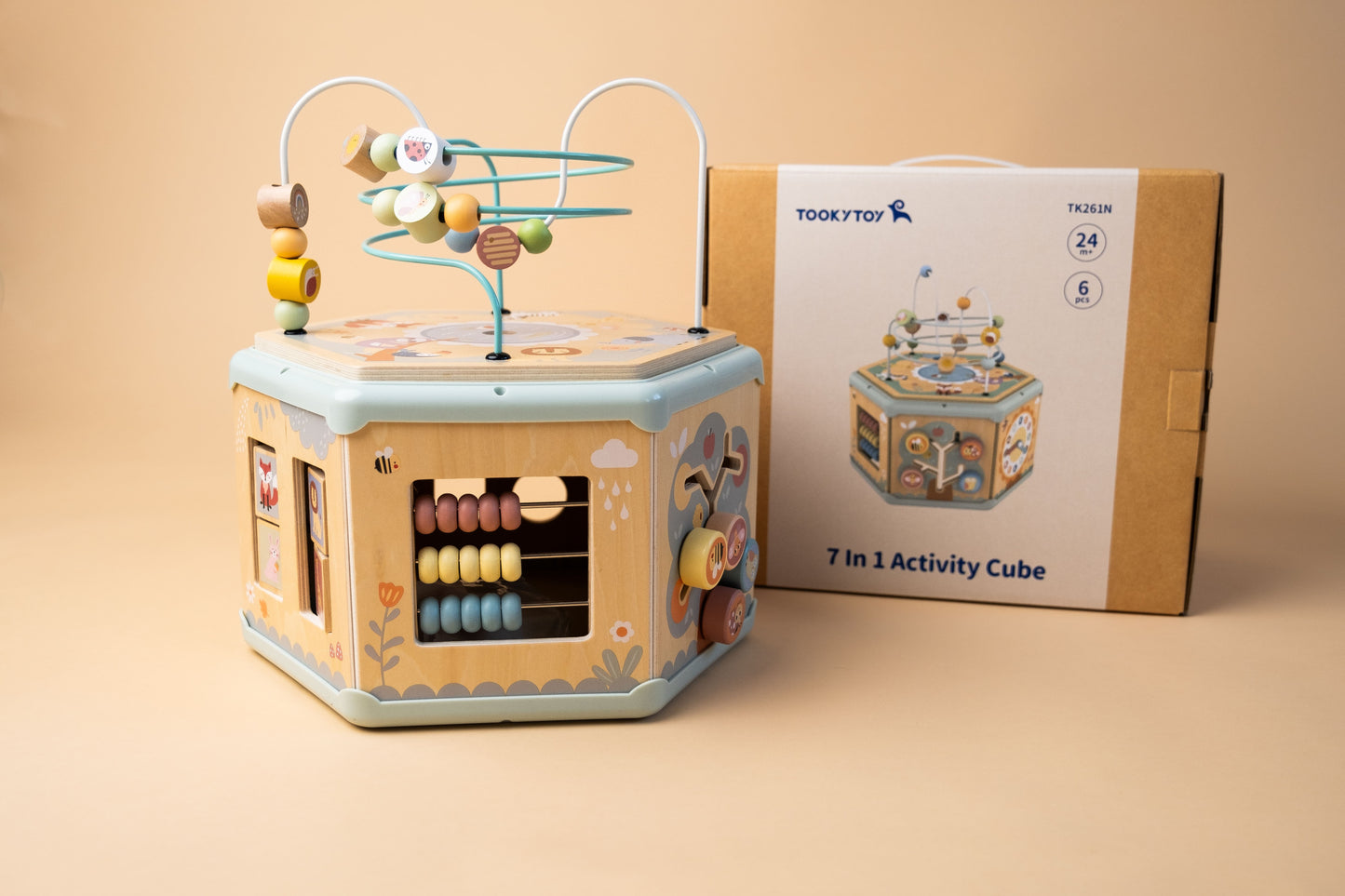 Interaktyvus lavinamasis kubas „7 in 1“