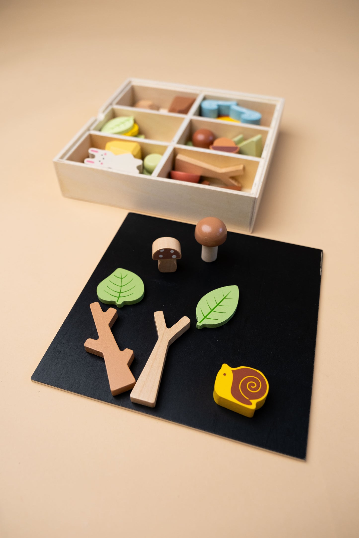 „Forest set“ medinis miško tematikos rinkinys